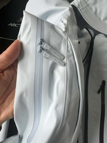 Alpha SV White Men's Shell Jacket-OSI