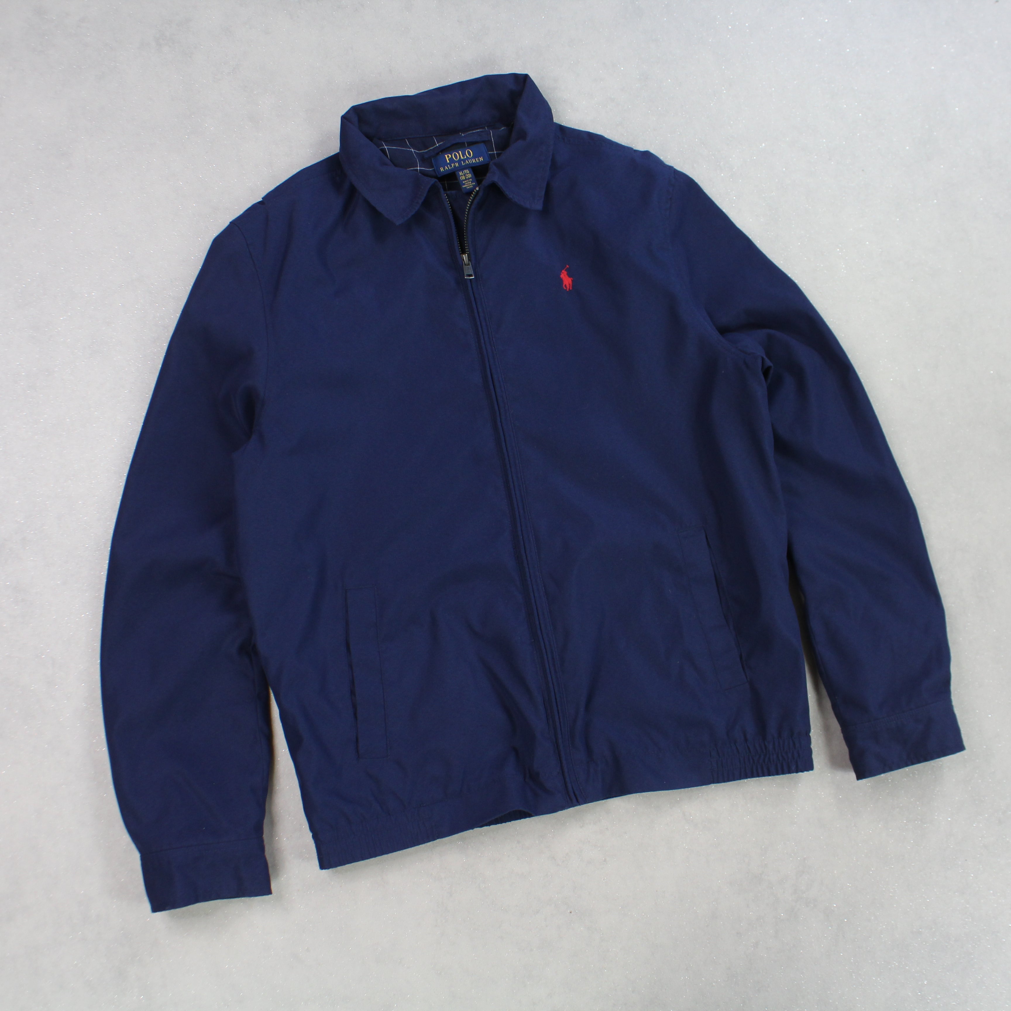 RARE 90s  Harrington Jacket Navy-OSI