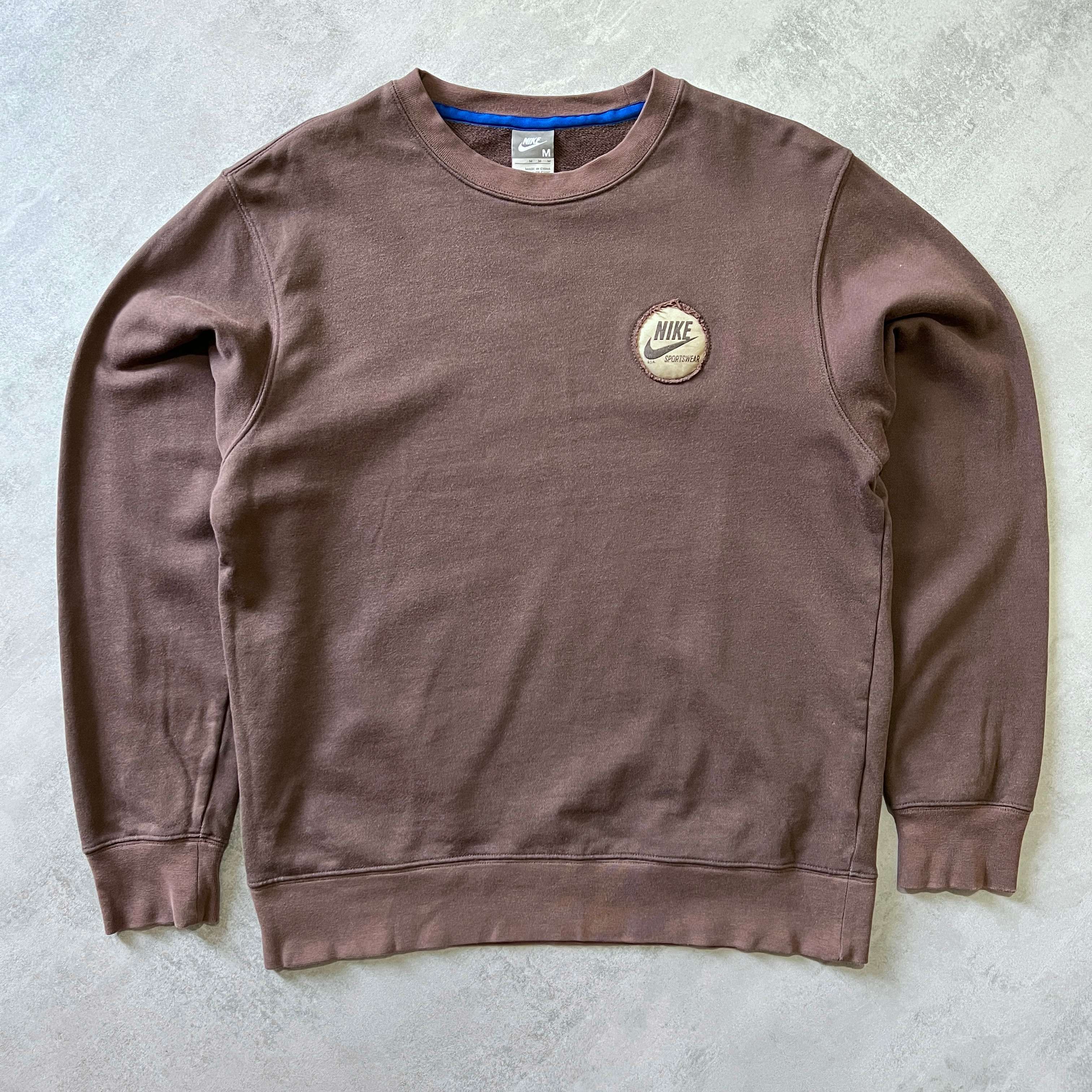 2000s BROWN sweatshirt-OSI