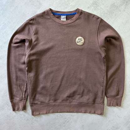 2000s BROWN sweatshirt-OSI