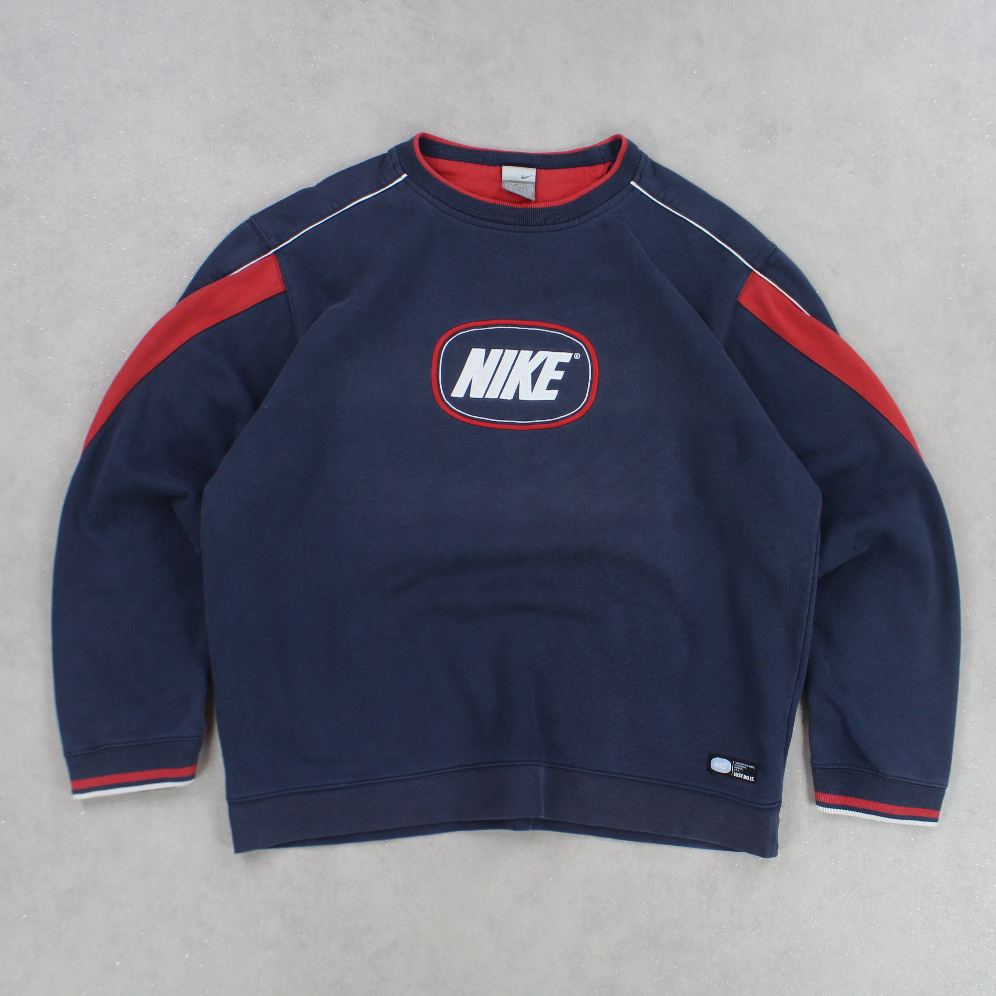 RARE 2000s  Sweatshirt Navy-OSI