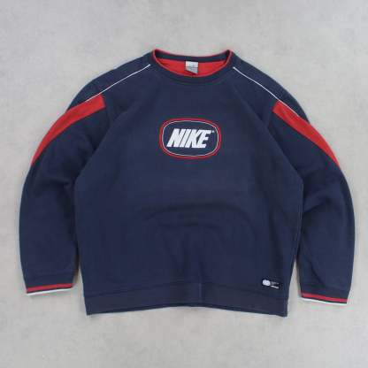 RARE 2000s  Sweatshirt Navy-OSI