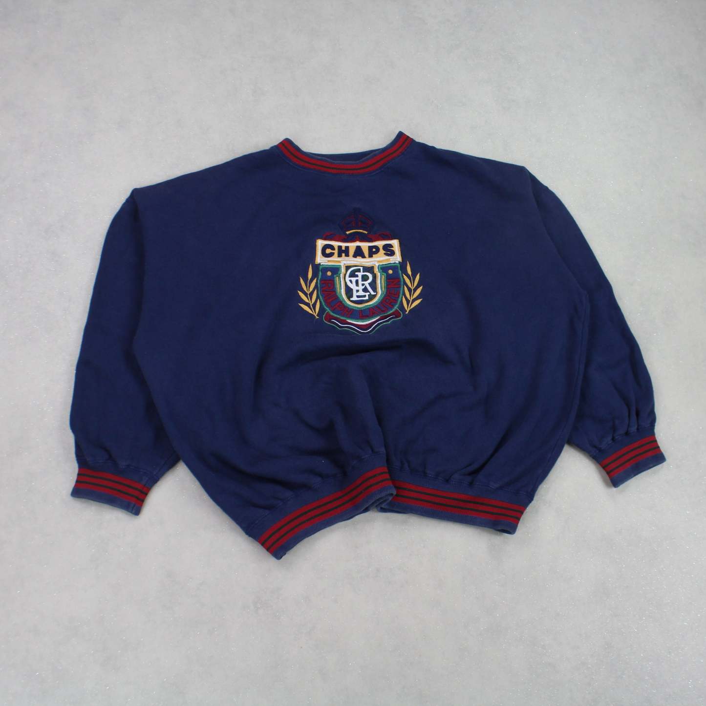 RARE 1990s   Sweatshirt Navy-OSI