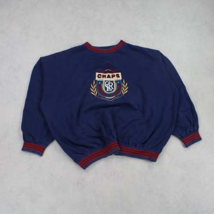 RARE 1990s   Sweatshirt Navy-OSI