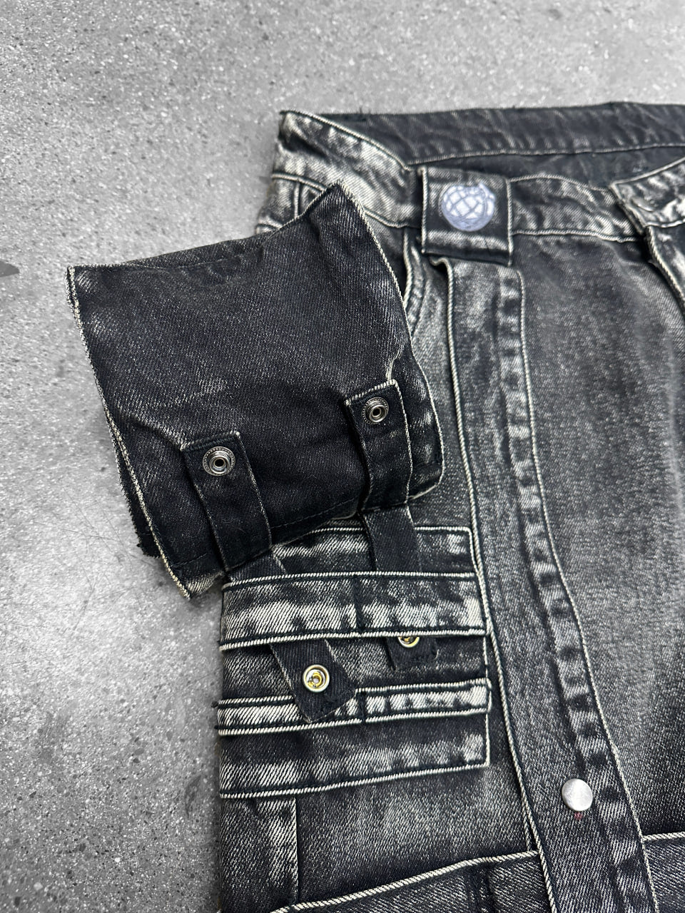 "ACADEMY" Cargo Pants Black-OSI