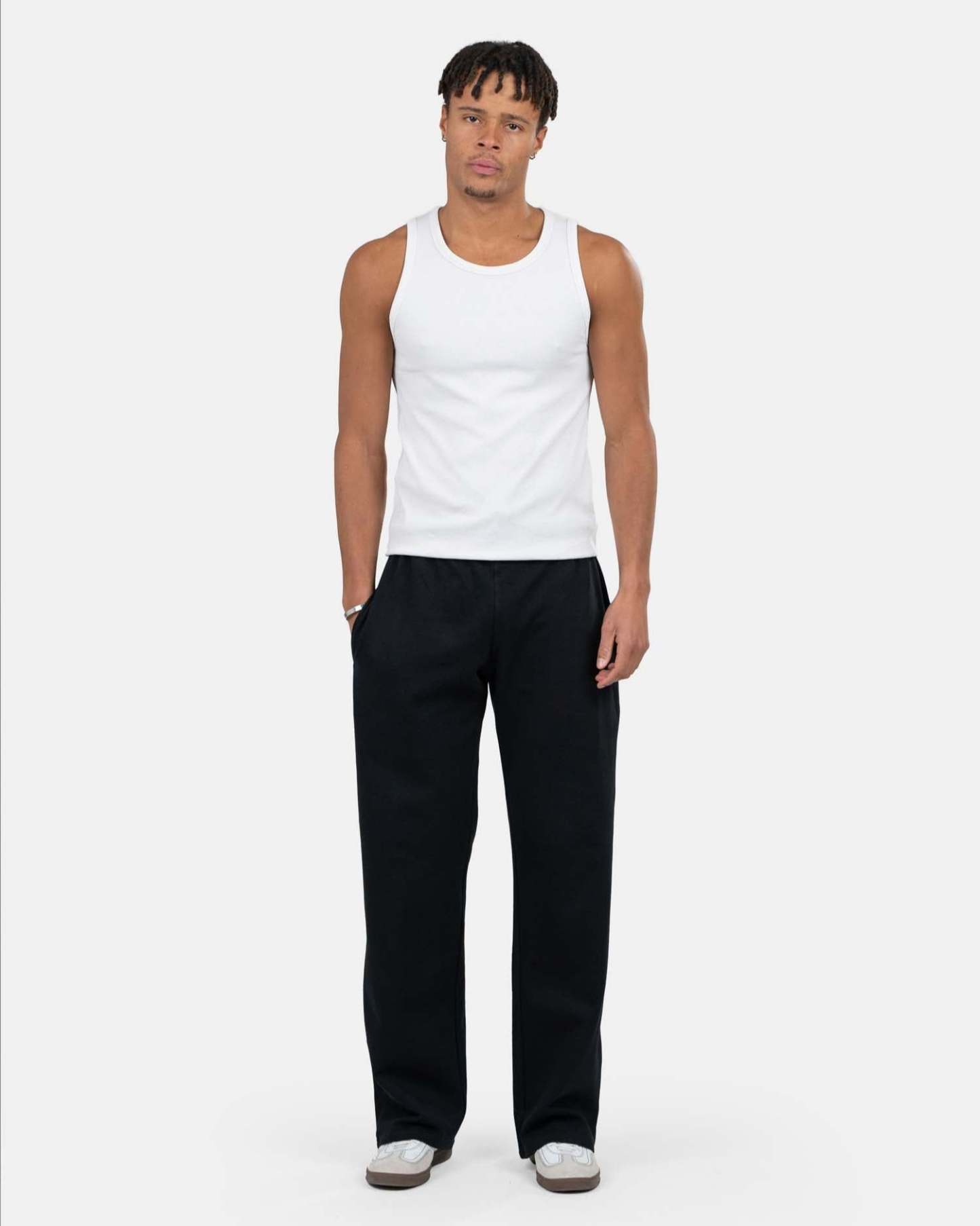 Blank Sweatpants Black-OSI