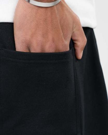 Blank Sweatpants Black-OSI