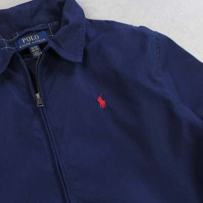 RARE 90s  Harrington Jacket Navy-OSI