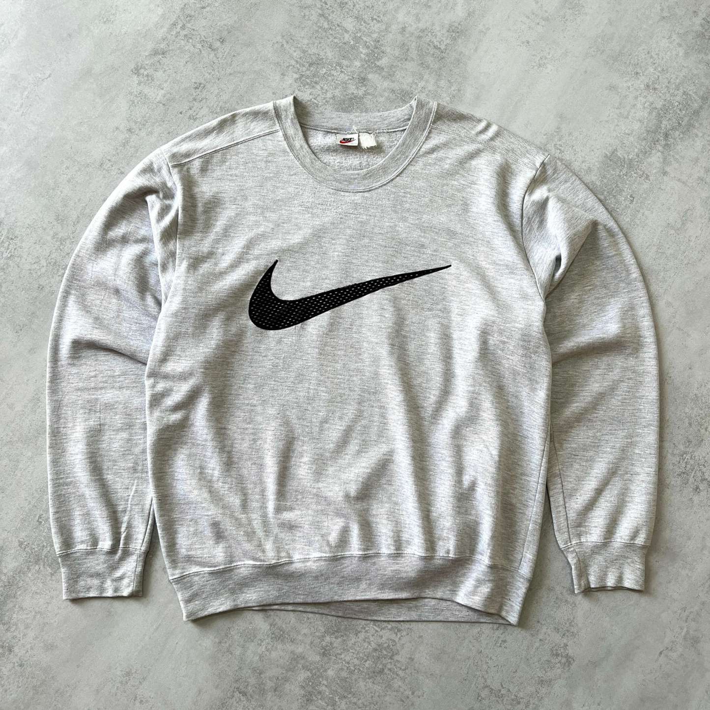 1990s embroidered crewneck sweatshirt-OSI