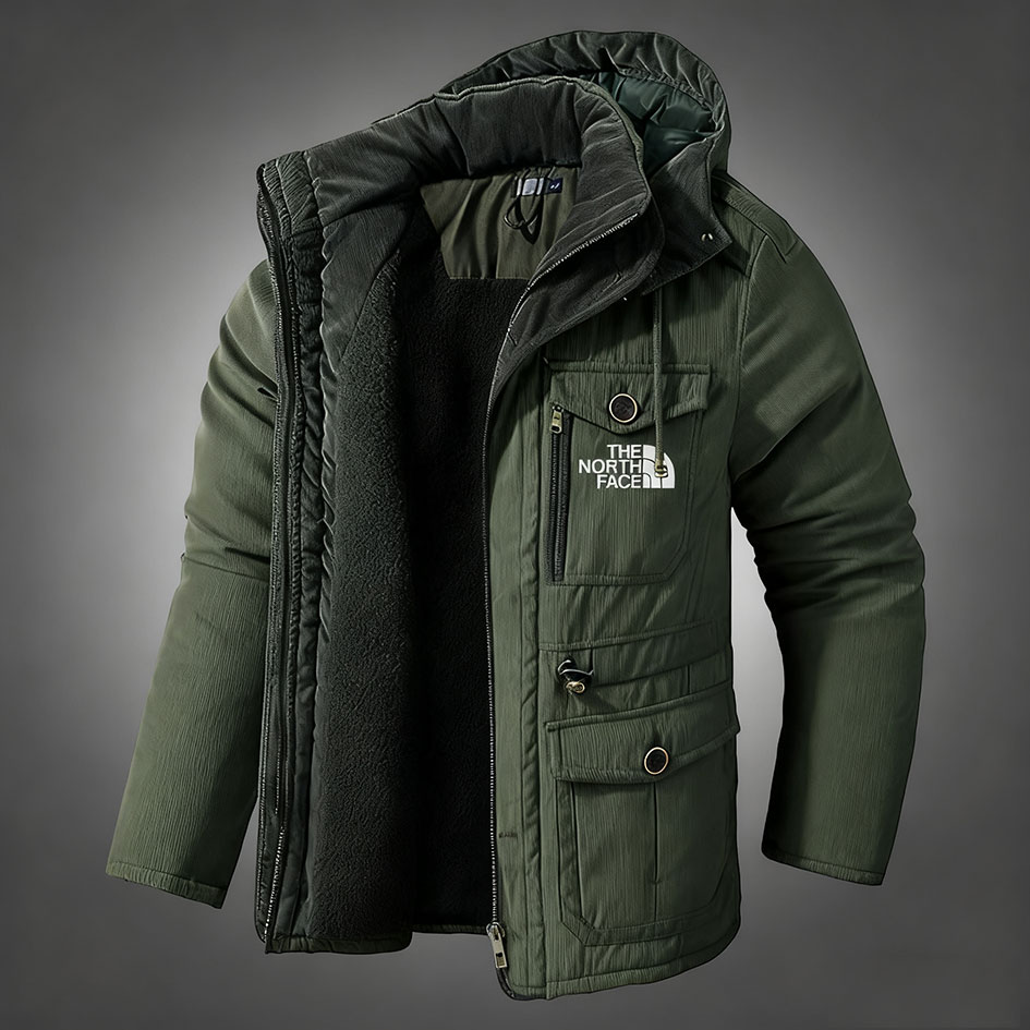 Winter Hooded Men's Jacket-OSI