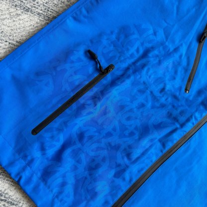 Mertra Monogram Shell Jacket Blue