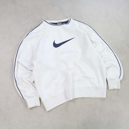 RARE 2000s  Heavyweight Sweatshirt White-OSI