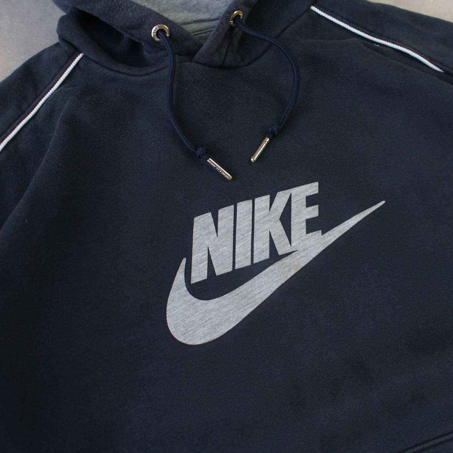RARE 2000s  Hoodie Navy-OSI