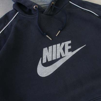RARE 2000s  Hoodie Navy-OSI