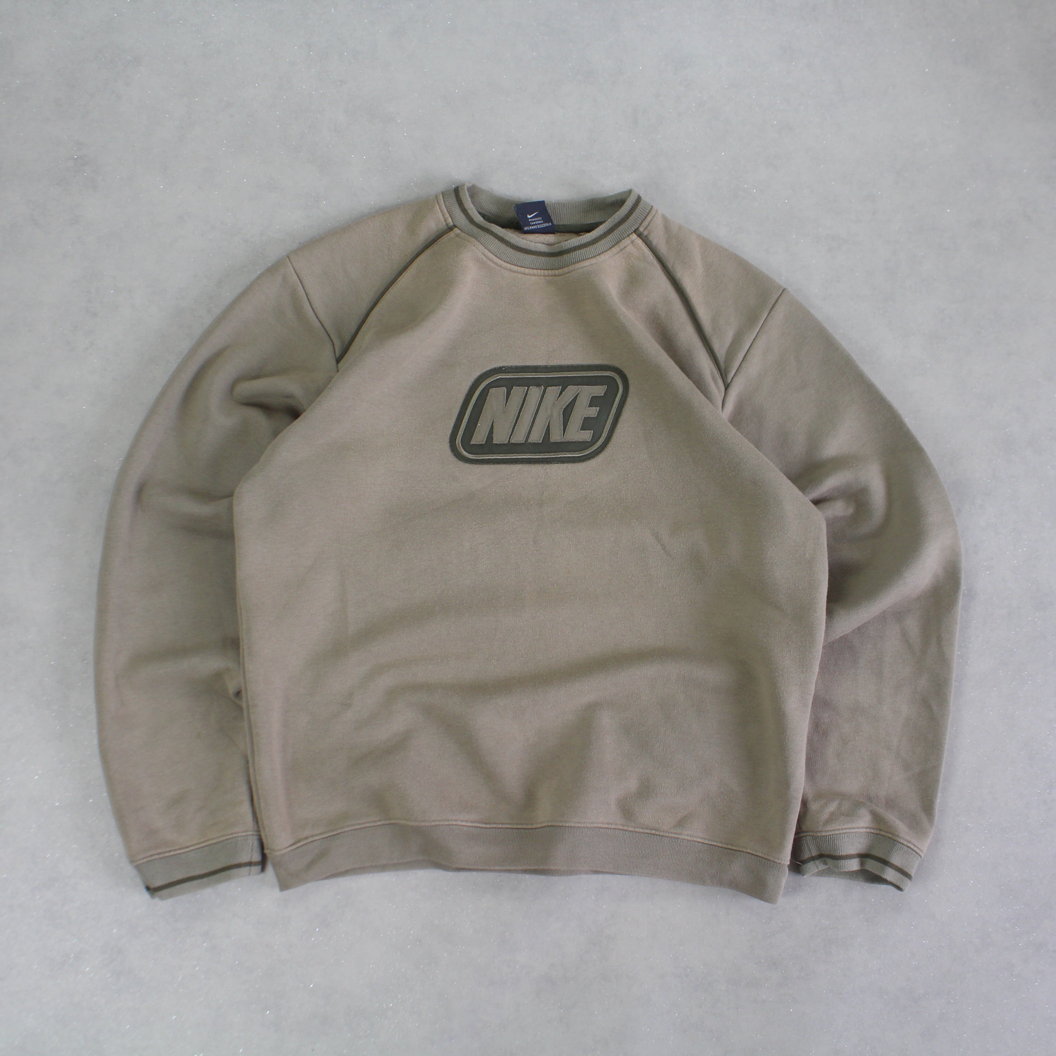 SUPER RARE 2000s  Sweatshirt Light Brown-OSI