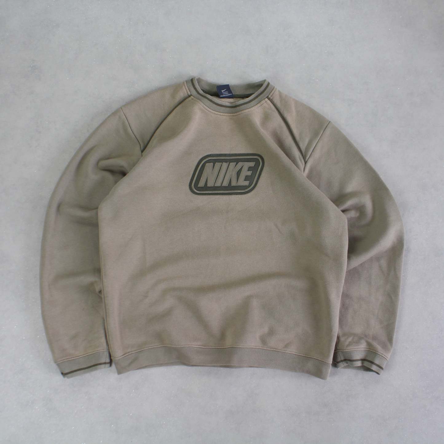 SUPER RARE 2000s  Sweatshirt Light Brown-OSI