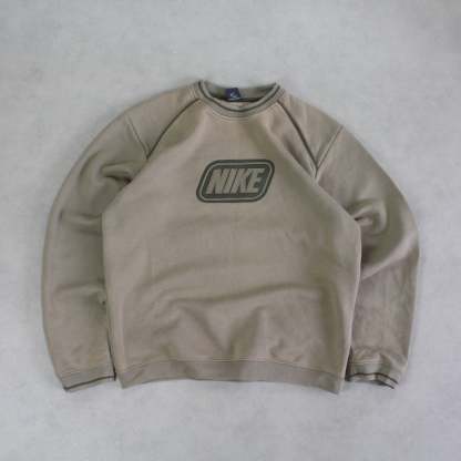 SUPER RARE 2000s  Sweatshirt Light Brown-OSI