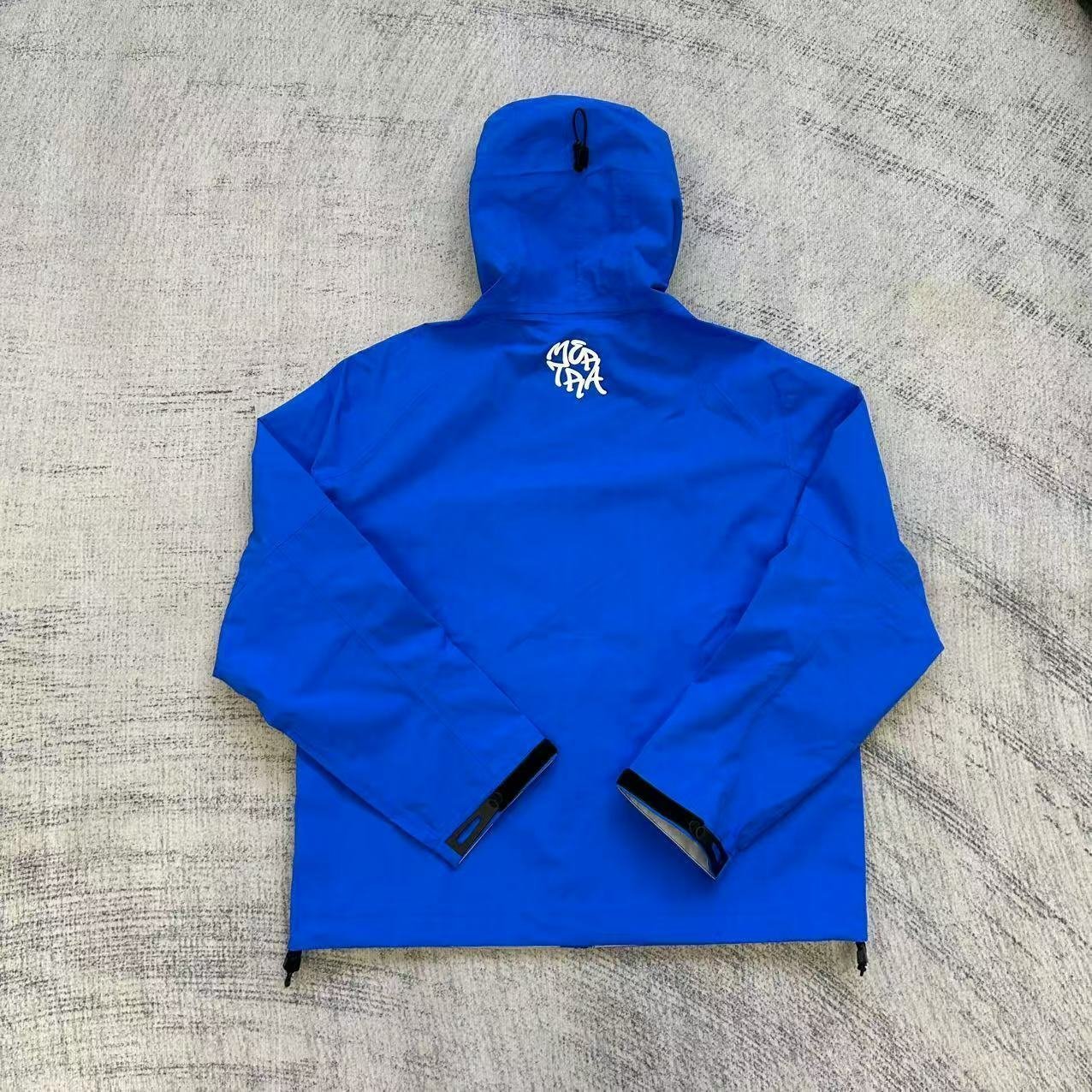 Mertra Monogram Shell Jacket Blue