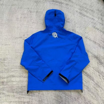 Mertra Monogram Shell Jacket Blue