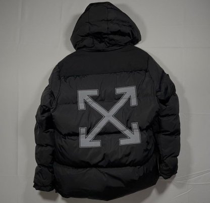 Off-White Men’s Black Casual Jacket-OSI