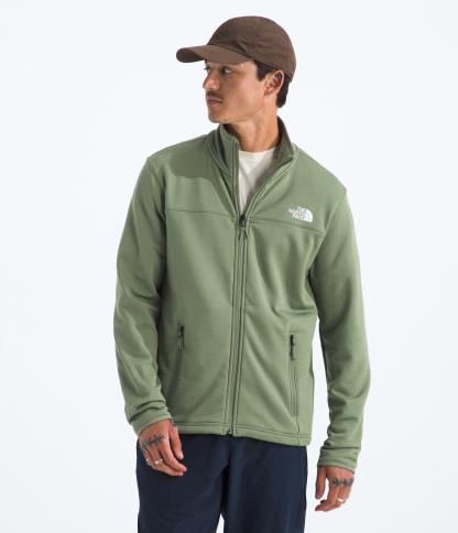 Men's Cedar Trail Grid Fleece Full-Zip Jacket-OSI