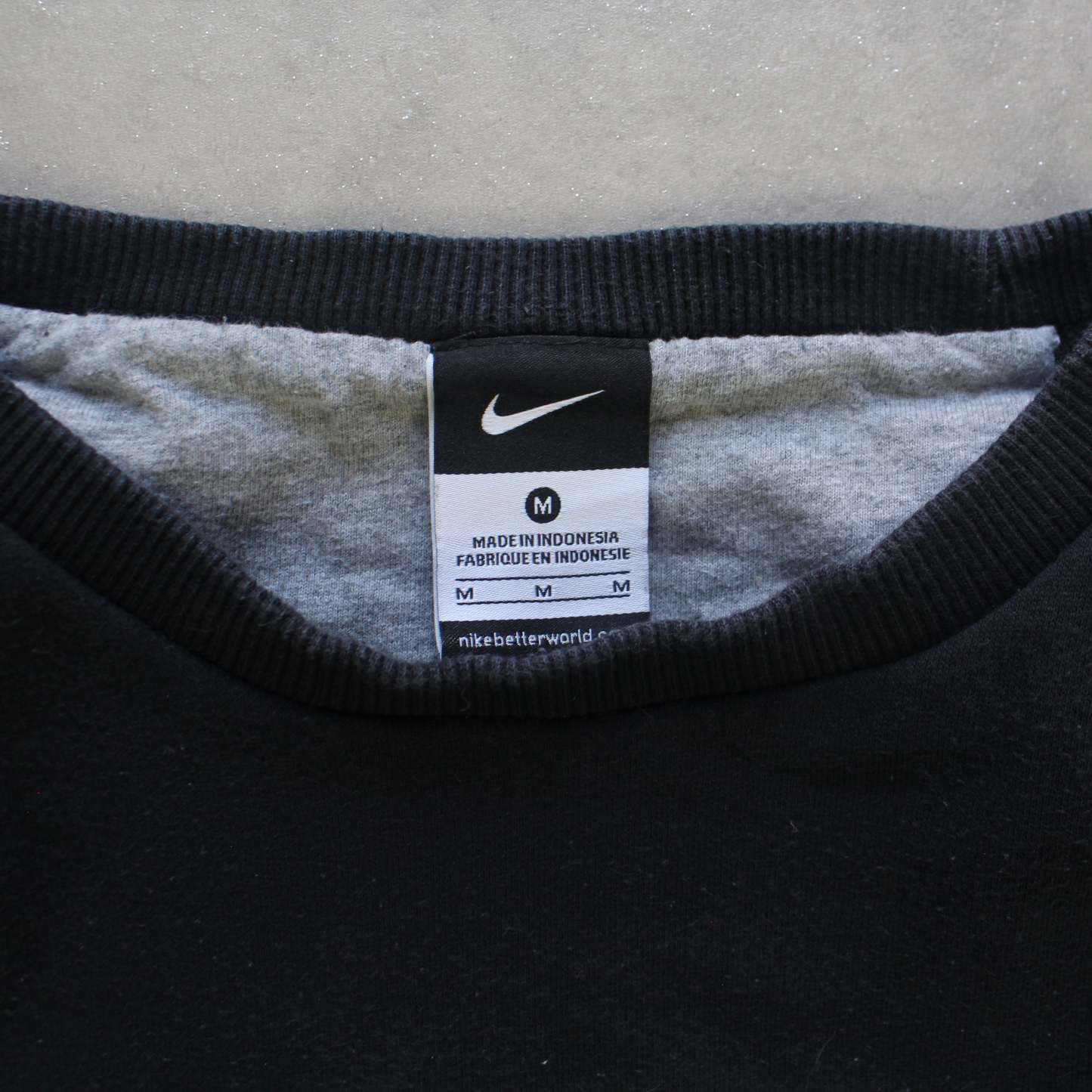 RARE 2000s  Sweatshirt Black-OSI