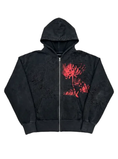 CENTIPEDE ZIP UP HOODIE-OSI