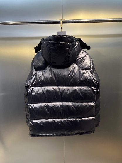 Polo Ralph Lauren Black Shiny Down Puffer Jacket
