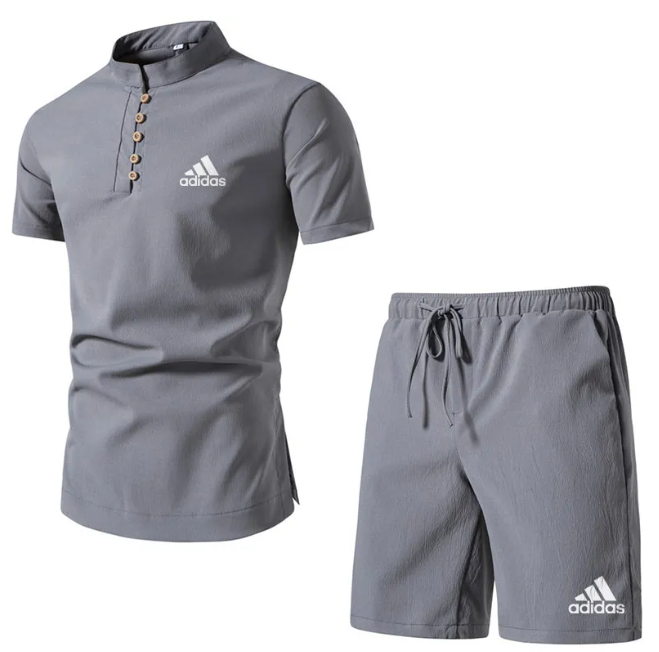 SHORTS MASCULINO VERÃO MANGA CURTA RESPIRÁVEL SPORTSWEAR.-OSI