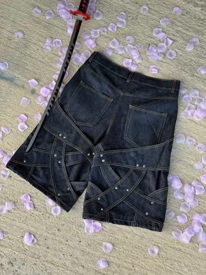 Raw Cowboy Denim Shorts-OSI