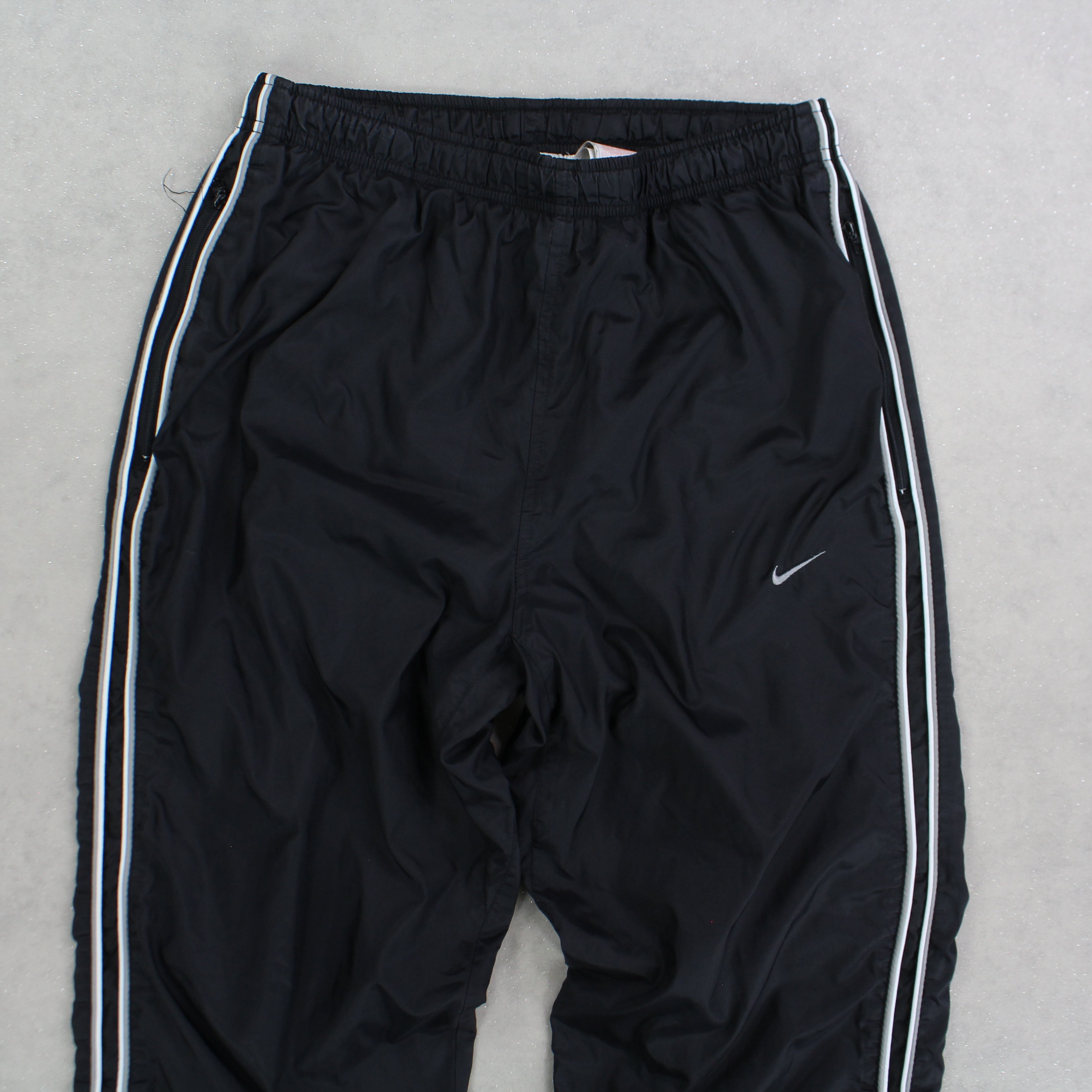 SUPER RARE 2000s Trackpants Dark Grey-OSI