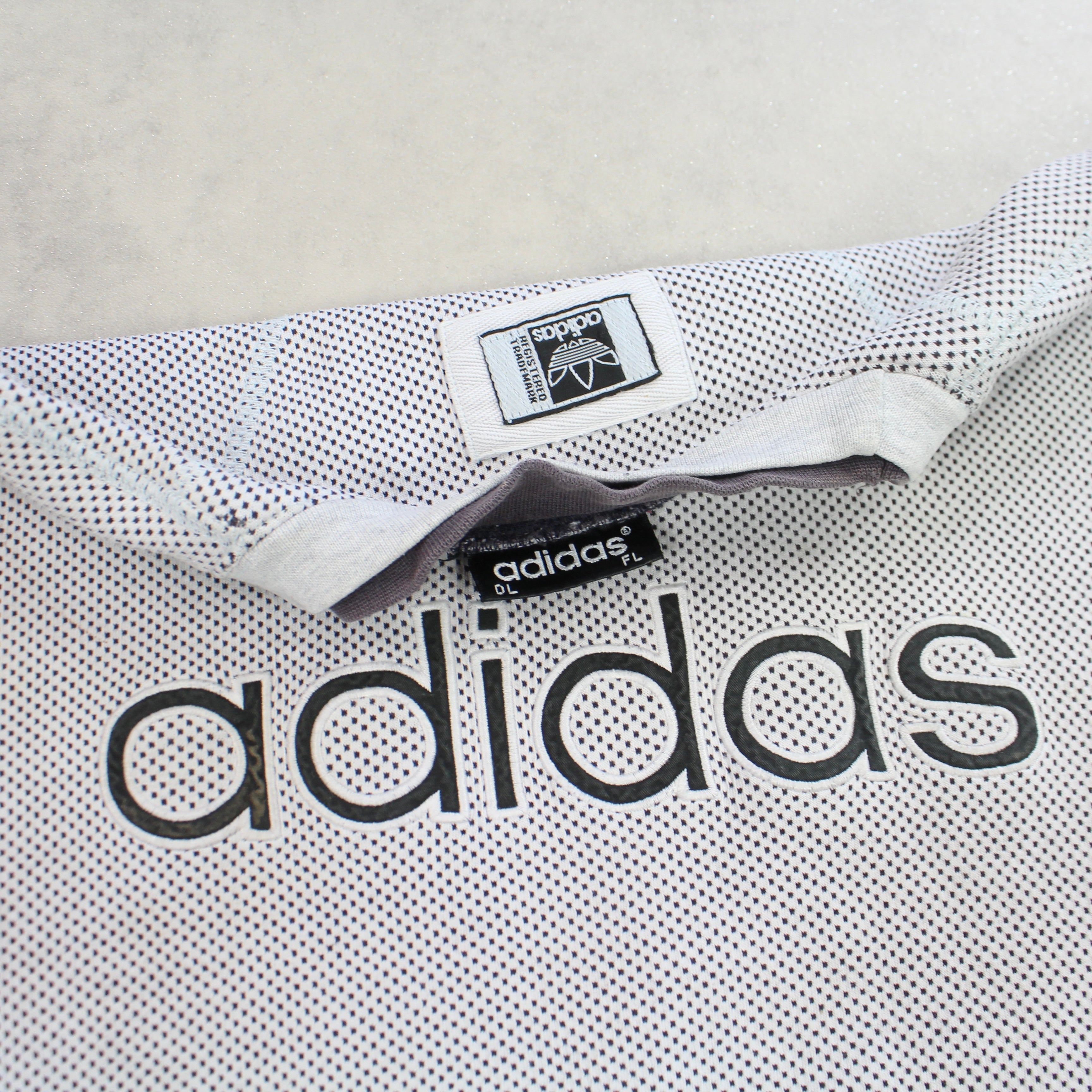 RARE 1990s Spell Out Sweatshirt Grey-OSI