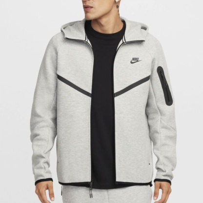 Fleece Windrunner Hoodie Jacket Full Zip-OSI