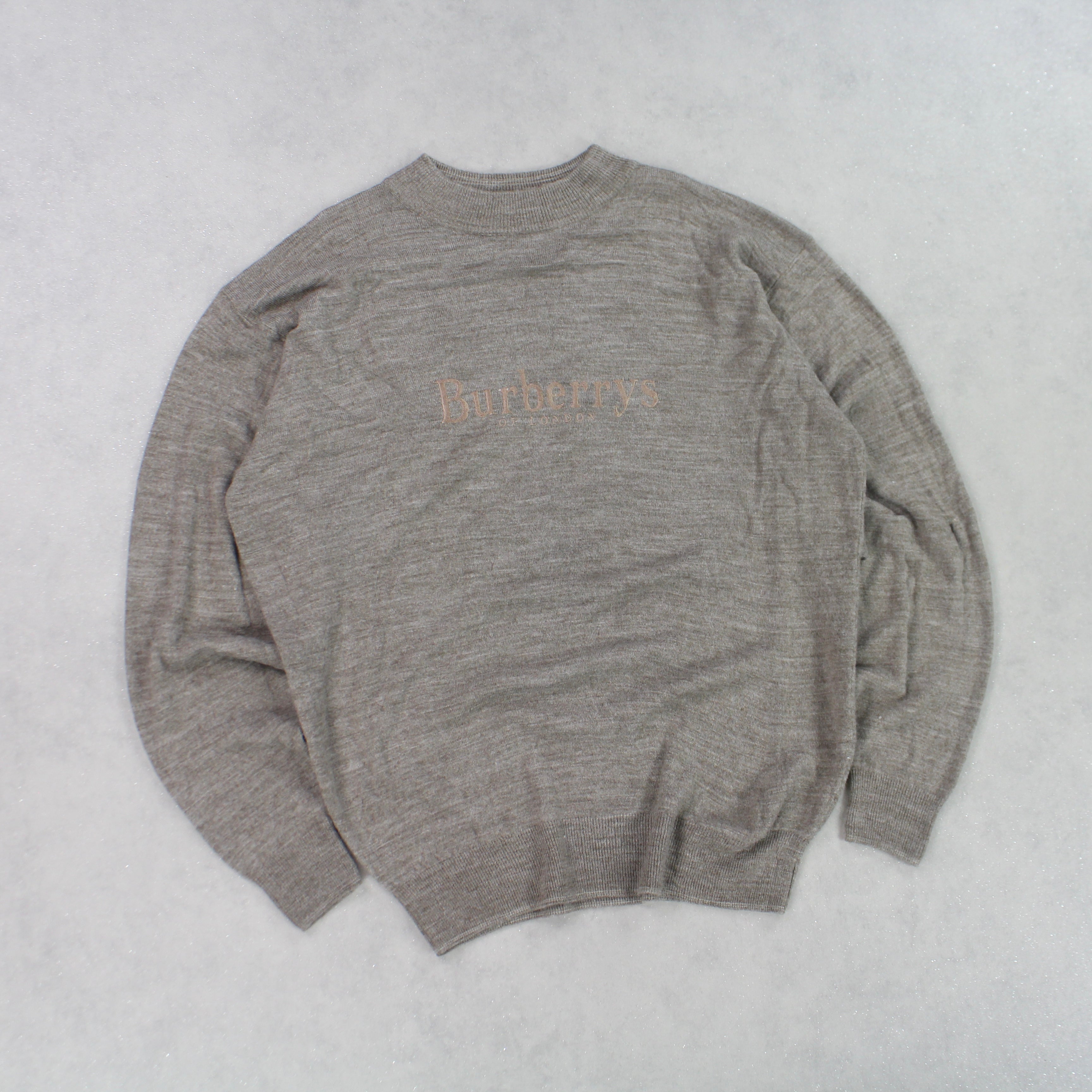 RARE 1990s Jumper Brown-OSI