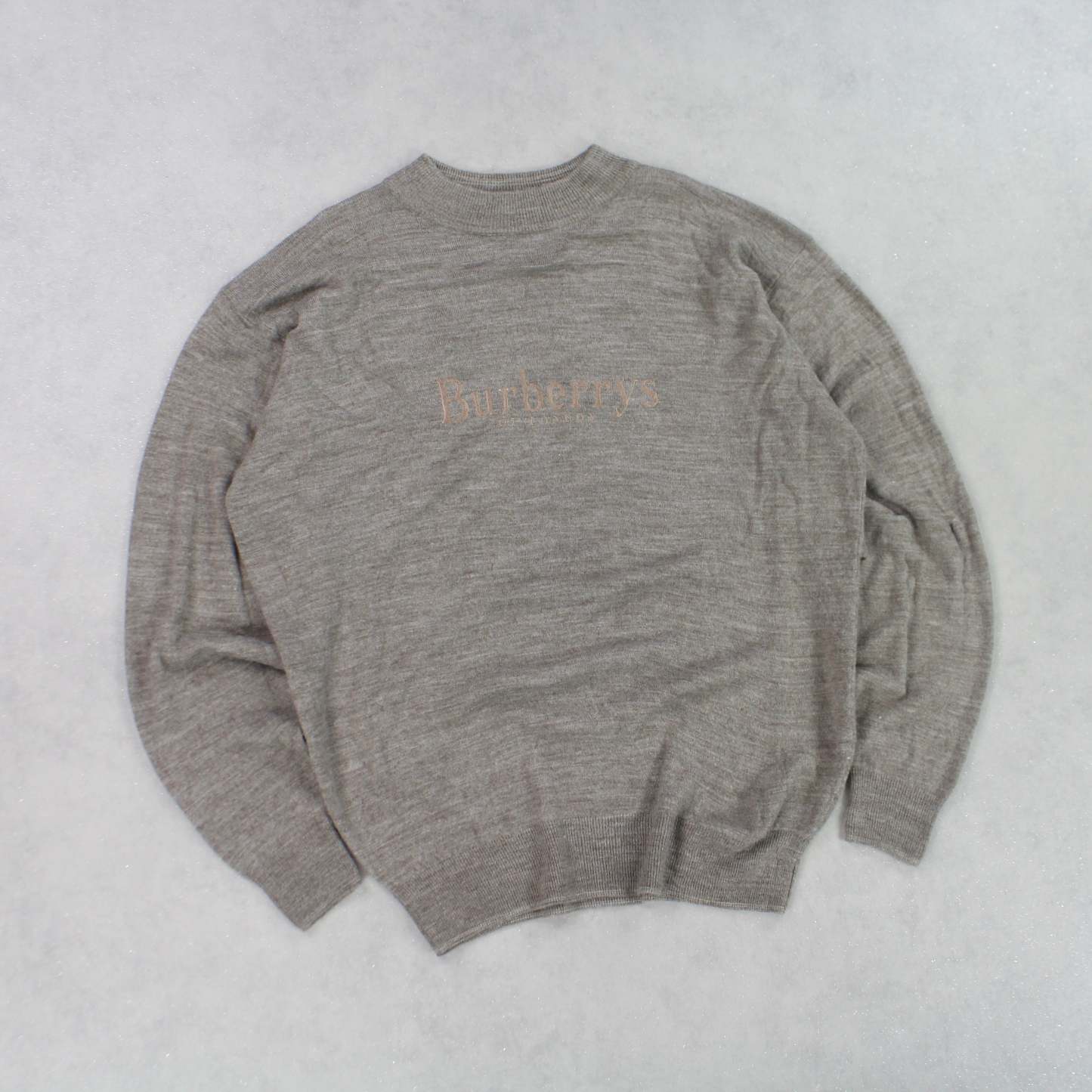RARE 1990s Jumper Brown-OSI