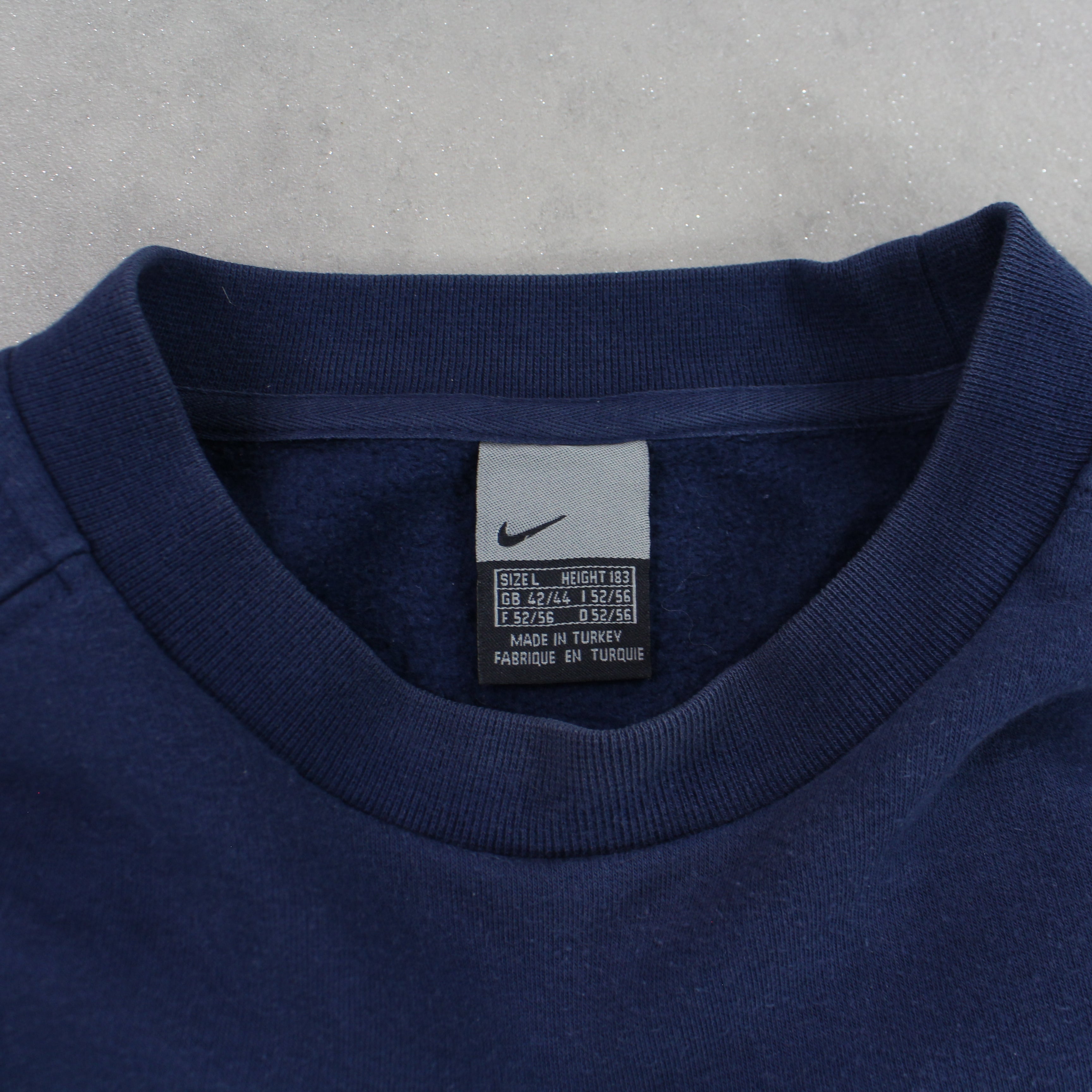 SUPER RARE 2000s  Town Sweatshirt Navy-OSI