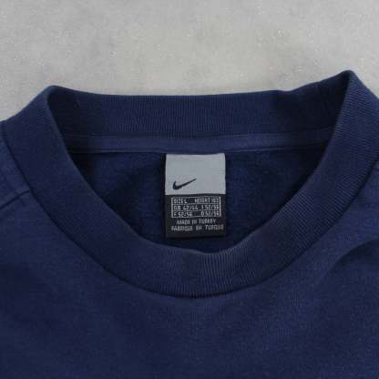 SUPER RARE 2000s  Town Sweatshirt Navy-OSI