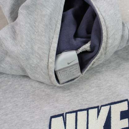 RARE 2000s  ‘Just Do It’ Hoodie Grey-OSI
