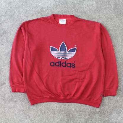 1990s Sweatshirt Red-OSI
