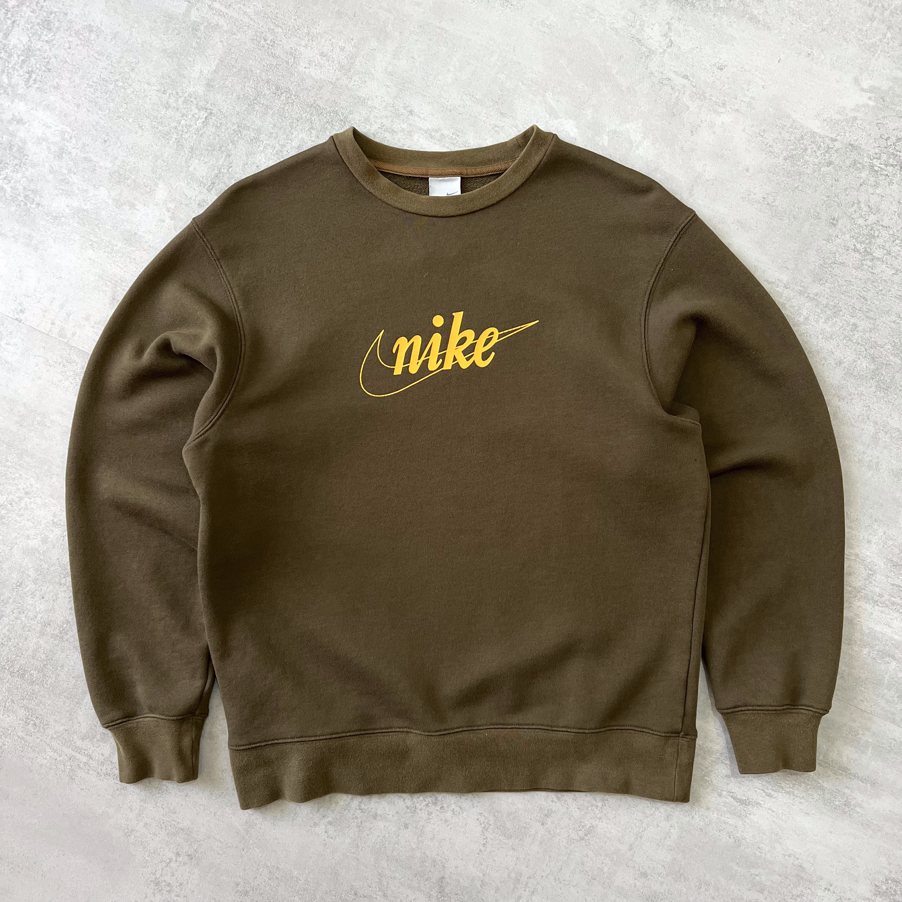 1990s heavyweight emboredired sweatshirt-OSI