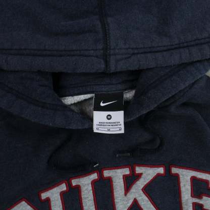 RARE 2000s  Spell Out Hoodie Navy-OSI