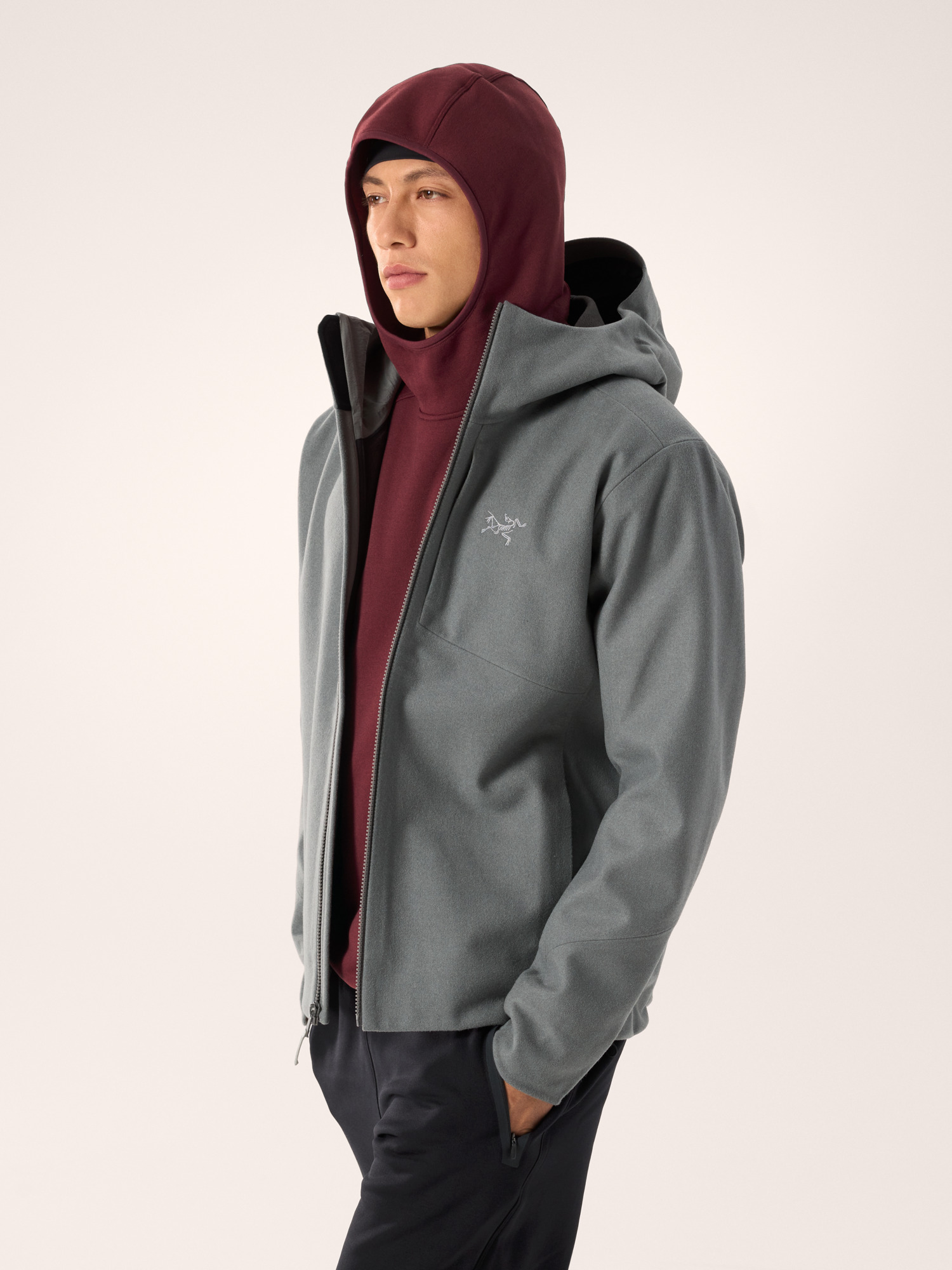 Sawyer Wool Hoody Men's-OSI