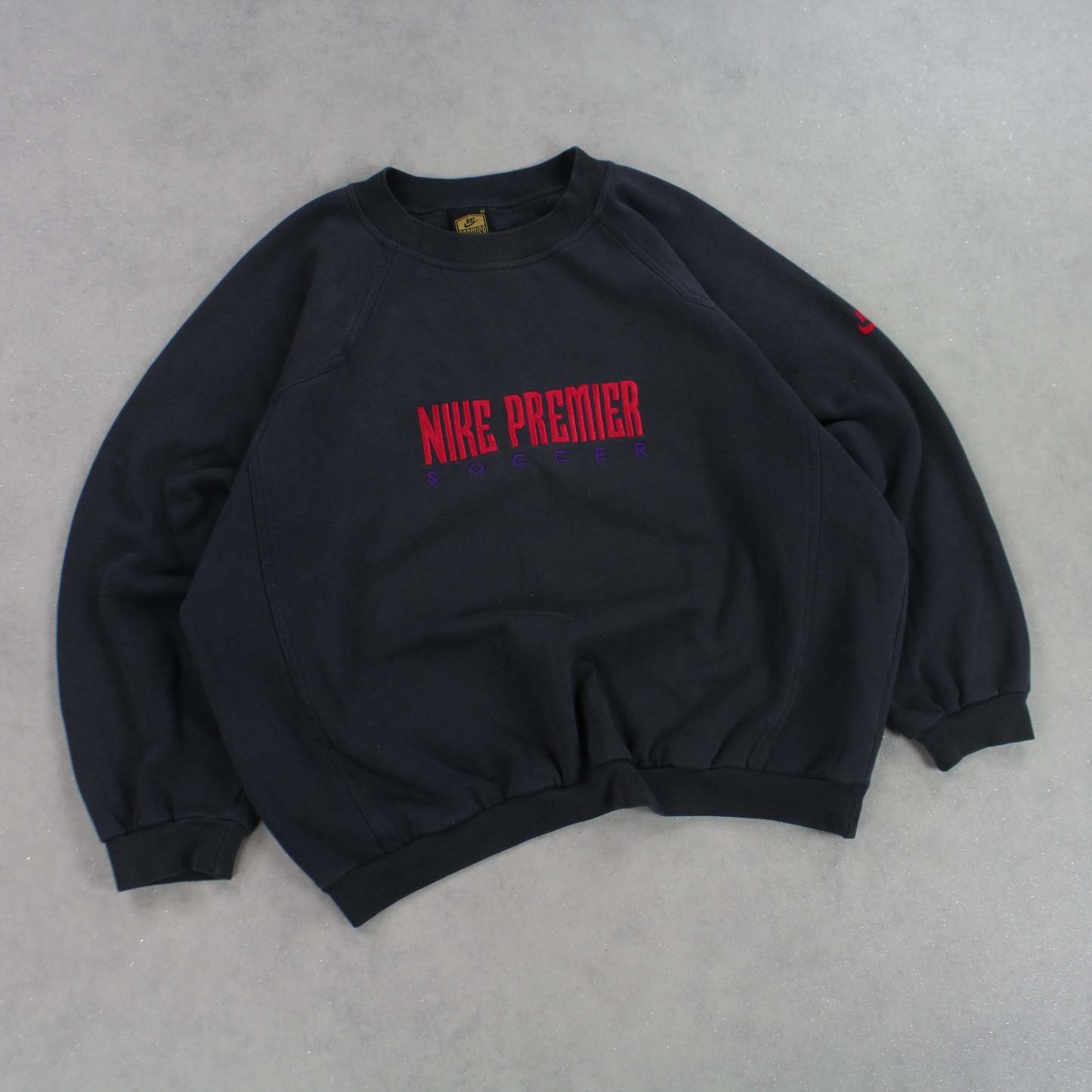 VERY RARE 1992  Sweatshirt Soccer Grey-OSI