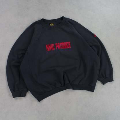 VERY RARE 1992  Sweatshirt Soccer Grey-OSI