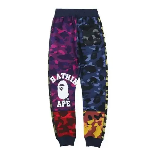  A Bathing Ape Head Camo Sweat pant-OSI