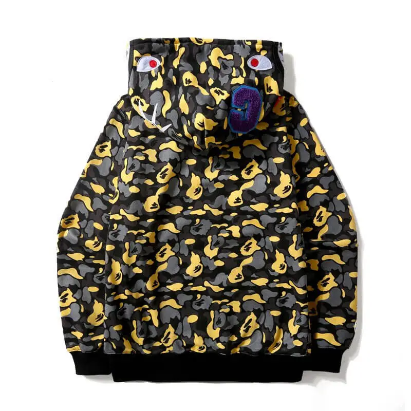  Shark Camo Jacket Hoodie-OSI