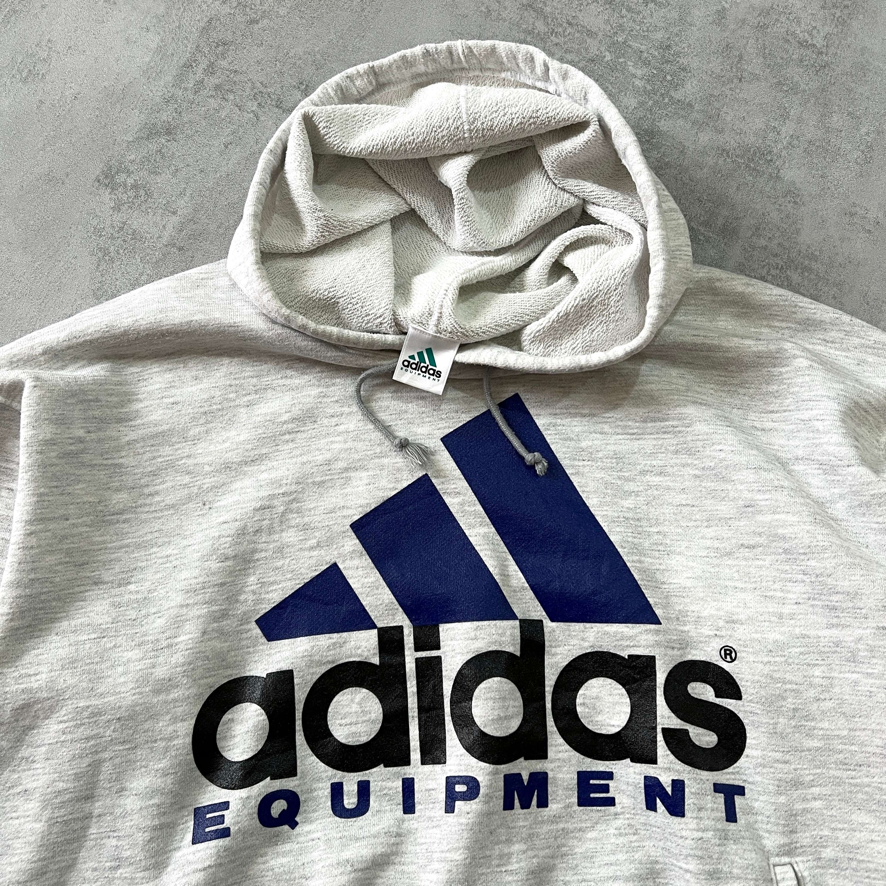 Equipment 1990s heavyweight spellout hoodie-OSI