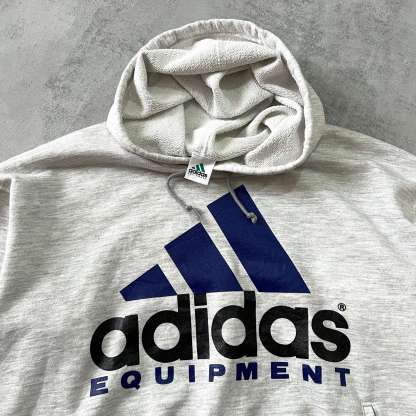 Equipment 1990s heavyweight spellout hoodie-OSI
