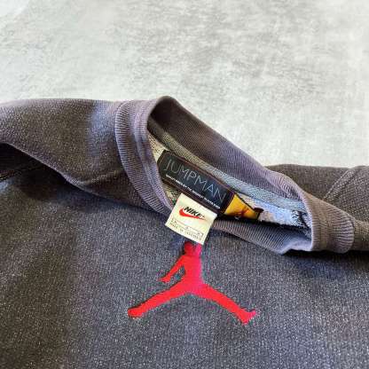 RARE 1990s heavyweight embroidered sweatshirt-OSI