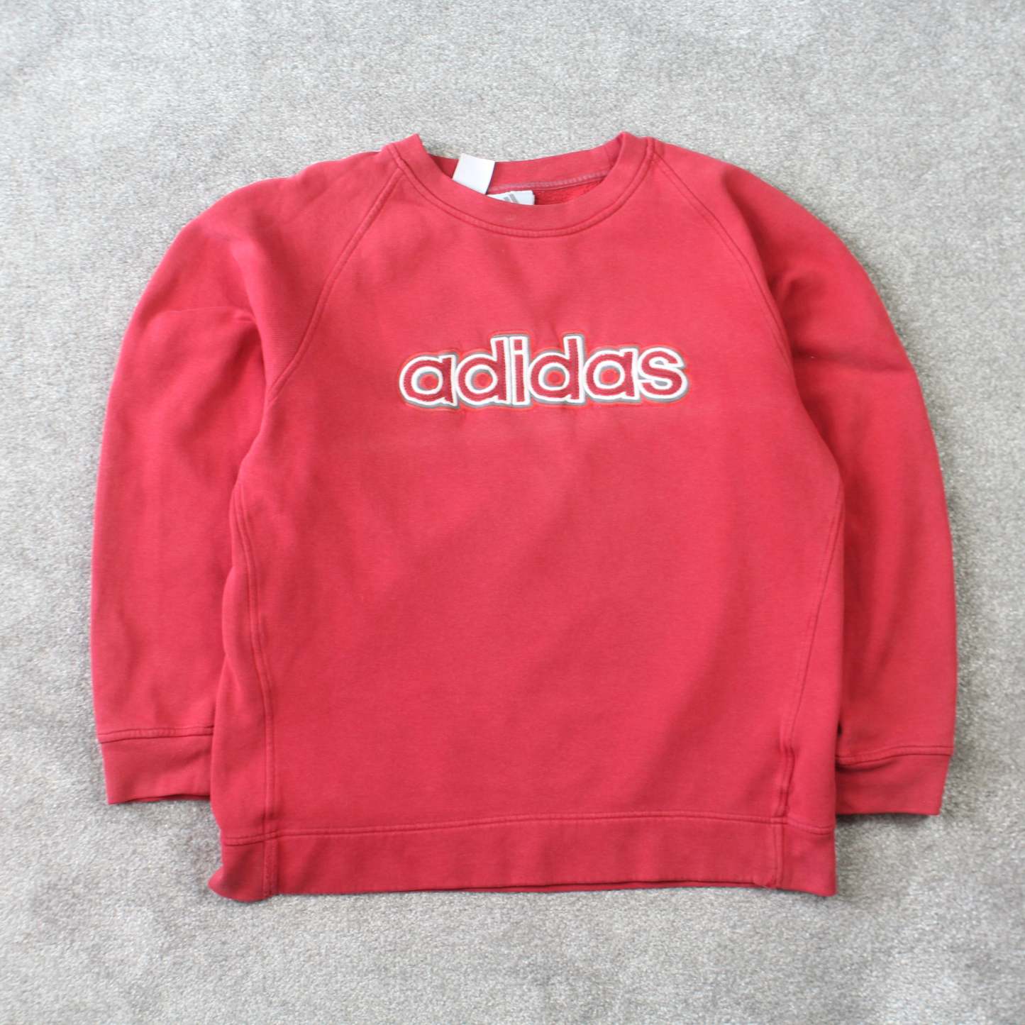RARE 2000s  Sweatshirt Red-OSI